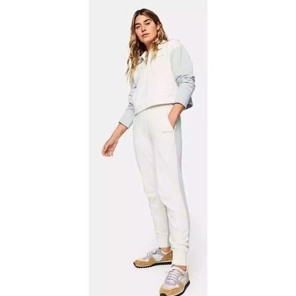 Outdoor Voices Pickup Jogger Sweatpants Dove‎ Gray Bone White Size XS NWOT - Picture 5 of 15